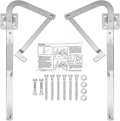 HECASA Attic Ladder Spreader Hinge Arms, Counter Balance Arms Hinge For 2010 Up 55 2 Mfg Werner Mk 5 Wu2210 W2208 W2210 Pull Down Attic Stair Counter Balance Arms Hinge