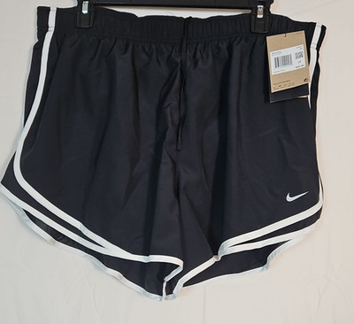 Nike Women's Drif Fit Tempo Plus Size Running Shorts 1x Black NWT