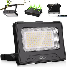 Foco LED Recargable 60W, CLV Luz de Trabajo Portatil Recargable USB 4 Modos de