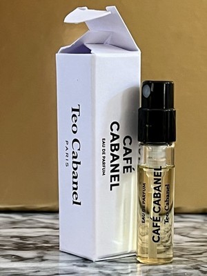 CAFE CABANEL EDP-Teo Cabanel Official Sample Spray 1.7mL-NEW/FRANCE