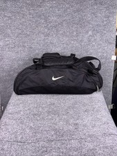 Nike White Logo Duffel Bag Black Nike Team Travel Gym Tote Weekend