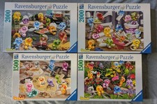 4 Gelini Puzzle: Umzugschaos, Gartenarbeit, Kochen, Weihnachtsbäckerei 1500/2000