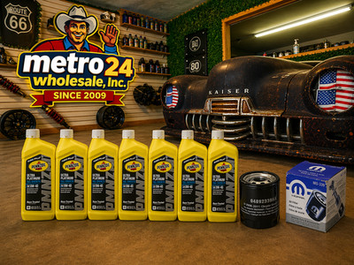 (7) RAM 6.4LFull Synthetic Pennzoil 68171066PB & (1) Filter OEM MOPAR 4892339AB