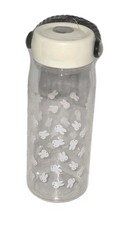 Licensed White Miffy Clear Braid Handle Tumbler Water Bottle 500ML New US Seller