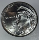 One (1) 1776-2026 D Liberty Semiquincentennial Half Dollar,  UNCIRCULATED, BU