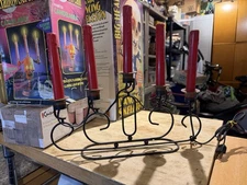 Vintage Christmas 5 Light Candolier Mid Century Candelabra