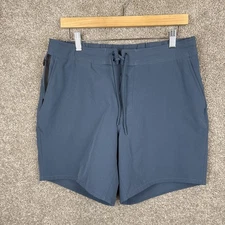 Ten Thousand The Foundation Shorts Blue Lined 7” Inseam Men’s Large