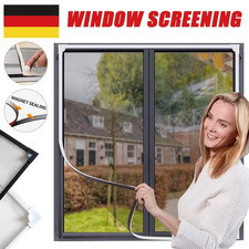 Fliegengitter Magnetrahmen Insektenschutz Mückenschutz Fenster ohne BohrenMagnet