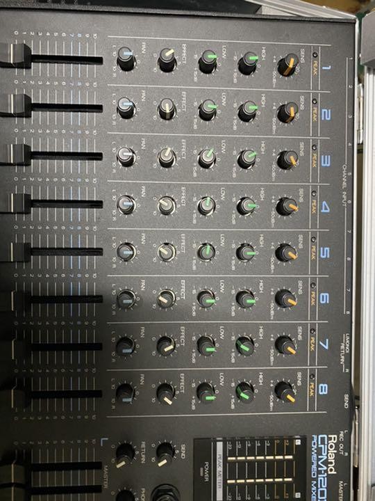 Roland CPM-120II POWERED MIXER Mixer Black Roland Roland Roland
