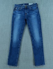 AG Adriano Goldschmied Jeans Women's 25R The Prima Cigarette Leg Blue Denim