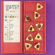 9pc SANDVIK R166.0G-16PT01-140 Carbide BSPT 55  Thread Inserts 1020  Machinist