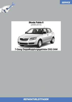 Skoda Fabia 2 (2006-2014) Reparaturleitfaden 7-Gang Automatikgetriebe DSG 0AM
