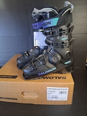 25.5 Salomon S/PRO Supra BOA 95W Womens All Mountain Ski Boots