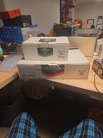 Neo Geo AES Max 330 Mega Bundle w/Paperwork + Fightstick - Tested CIB