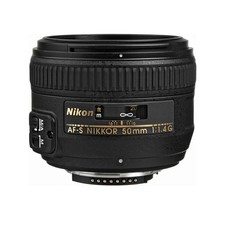 Nikon AF-S FX NIKKOR 50mm f/1.4G Lens with Auto Focus for Nikon DSLR Cameras