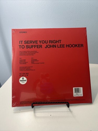 It Serve You Right To Suffer John Lee Hooker LP Vinyl Record - Picture 2 of 2