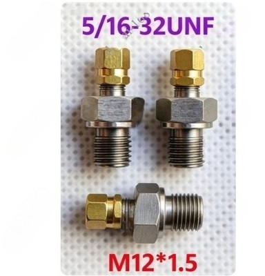 8PC QXF4-2 accumulator charging valve Nitrogen valve for NXQ type 5/16-32UNF
