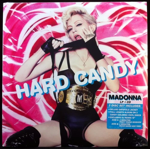 MADONNA Hard Candy Original Colored Vinyl 3-LP Set STILL SEALED UNOPENED!