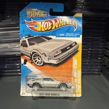 Hot Wheels 2011 Models Back to The Future Time Machine 2010 DMC Delorean Car