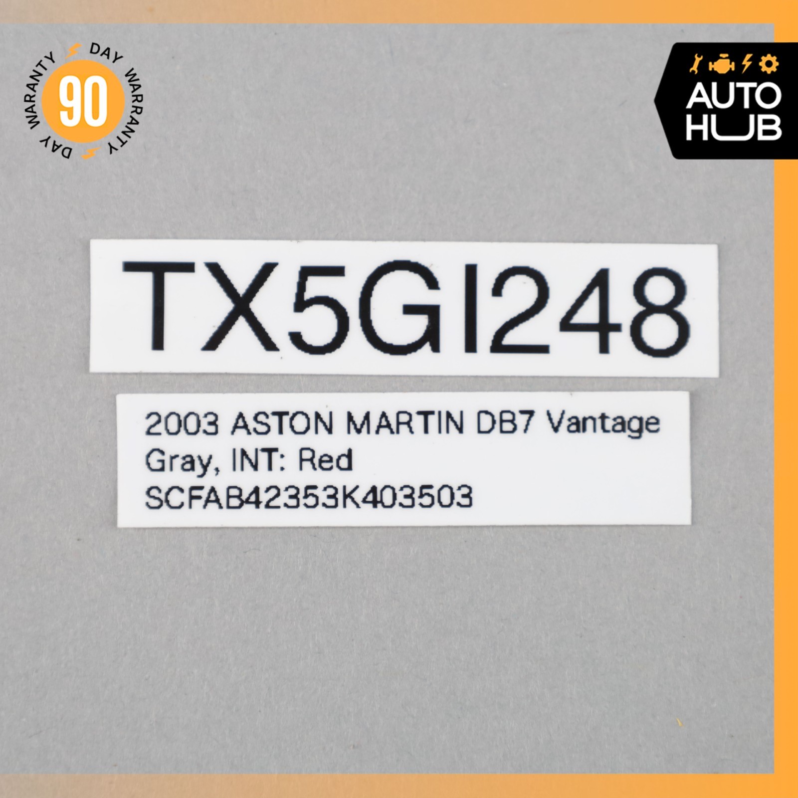 00-04 Aston Martin DB7 Vantage Power Steering Cooler Radiator OEM 35k