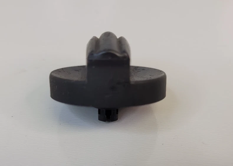 Kia Rio 2006-2011 perilla de calefacción de aire acondicionado negra única (1) OEM Foto 3 de 4