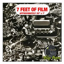 Hydrographic film Engine Machine Mechanic hydro dipping 7' x 20" hydro dip