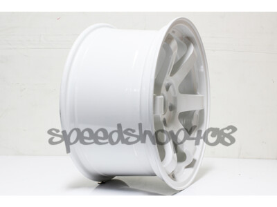 ROTA GRID WHEELS White 18X9.5 +20MM 5X114.3 For 240SX S14 350Z G35