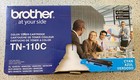 Brother TN-110C Cyan Toner Cartridge Open Box Factory Sealed Cartridge