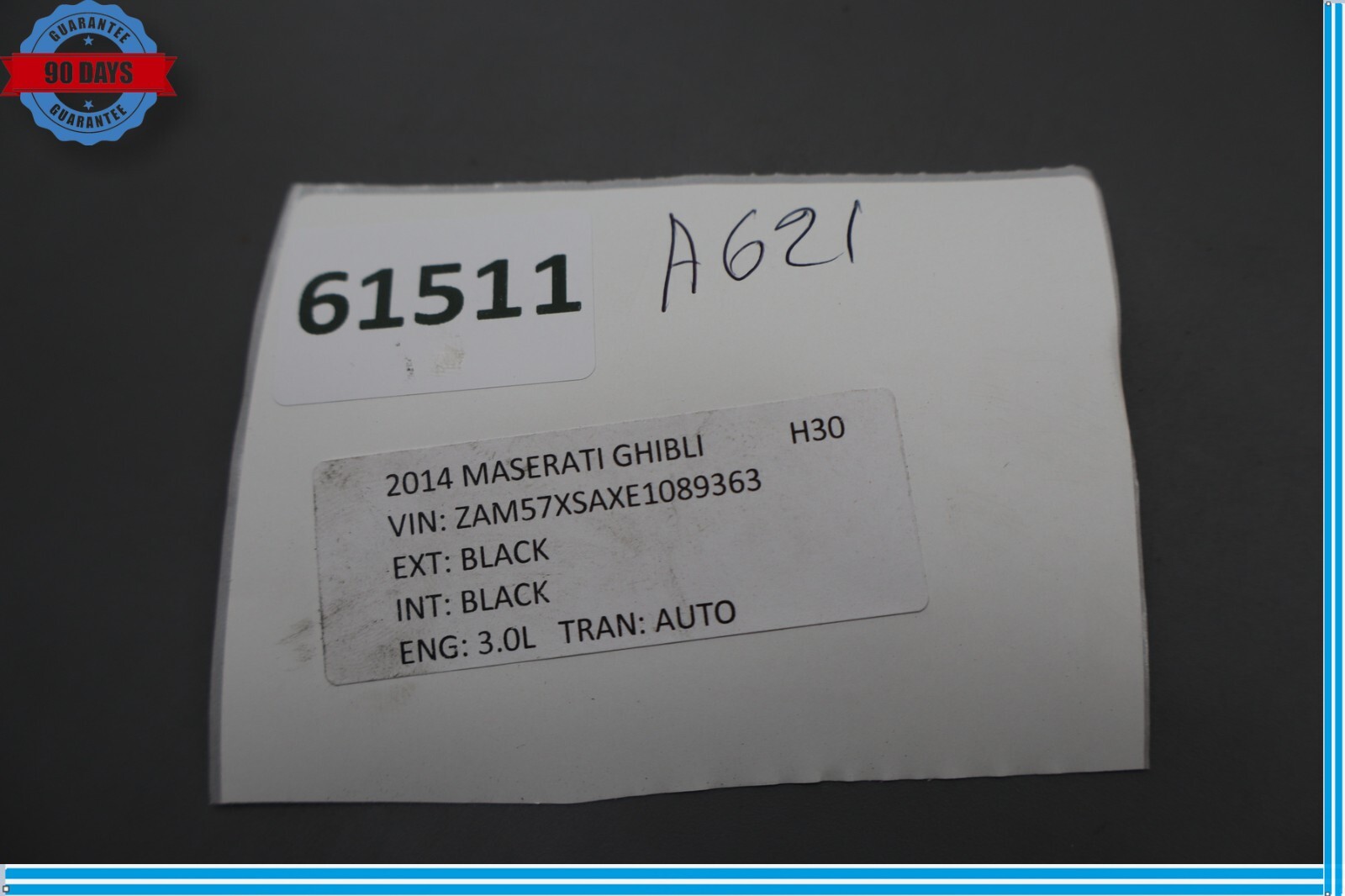 Maserati Ghibli 2014-2021 Right Speaker