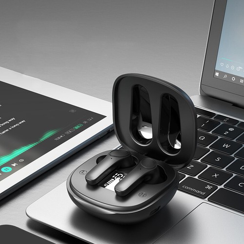 Digitale Bluetooth-Kopfhörer Kabellos In-Ear 5.2 Rauschunterdrückung Display v - Zdjęcie 7 z 19