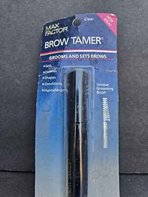Vintage 90's Max Factor Brow Tamer Clear Grooms And Sets Brows! Awesome