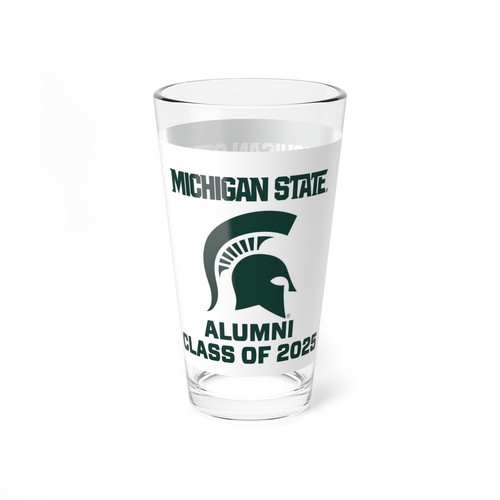 Michigan State Spartans ALUMNI CLASS OF (Choose Your Grad Year) Pint Glass - Picture 5 of 5