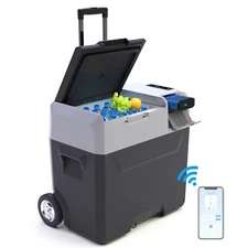 ACOPower 52QT Pro Portable Solar Powered Car Fridge Freezer, RV APP Control