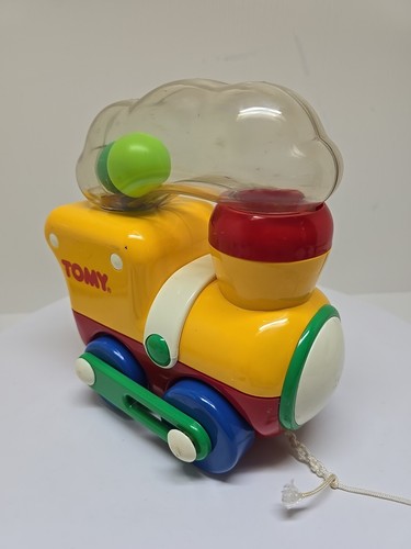 TOMY Big Fun - Chuffa Puffa - 1990 Kid Child Pull Along Train D61 - Picture 4 of 8
