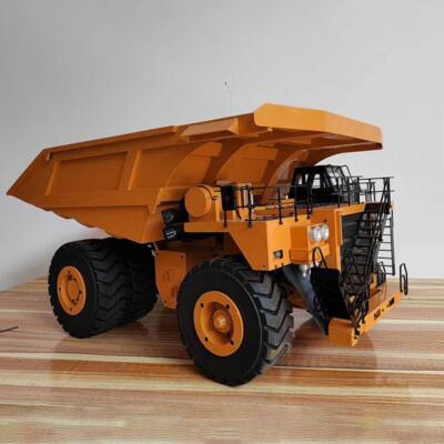 1/20 Scale Metal RC Hydraulic Mine Truck 793D Dumper Car Model Light I6X Radio
