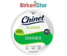 Chinet Classic Dinner Paper Plate, 10.38" 165 ct. Great Price