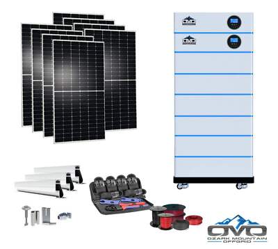 4.4KW OMO All-In-One Customizable Stacking Inverter/Battery System 120/240 11000