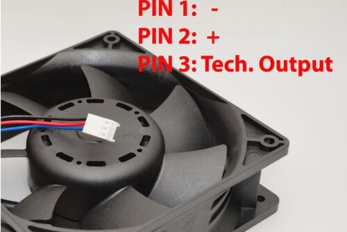 Delta 3-Pin AFB1212SHE CF00 Ultra Strong 120MM 12V Fan (Brand New, Genuine Part) - Picture 3 of 6