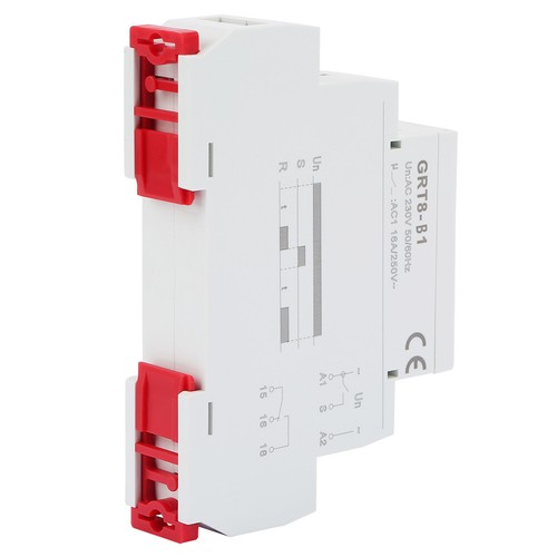 GRT8-B1 mini relé de tiempo de retardo de apagado relé de tiempo carril DIN tipo AC 220V - Imagen 10 de 12