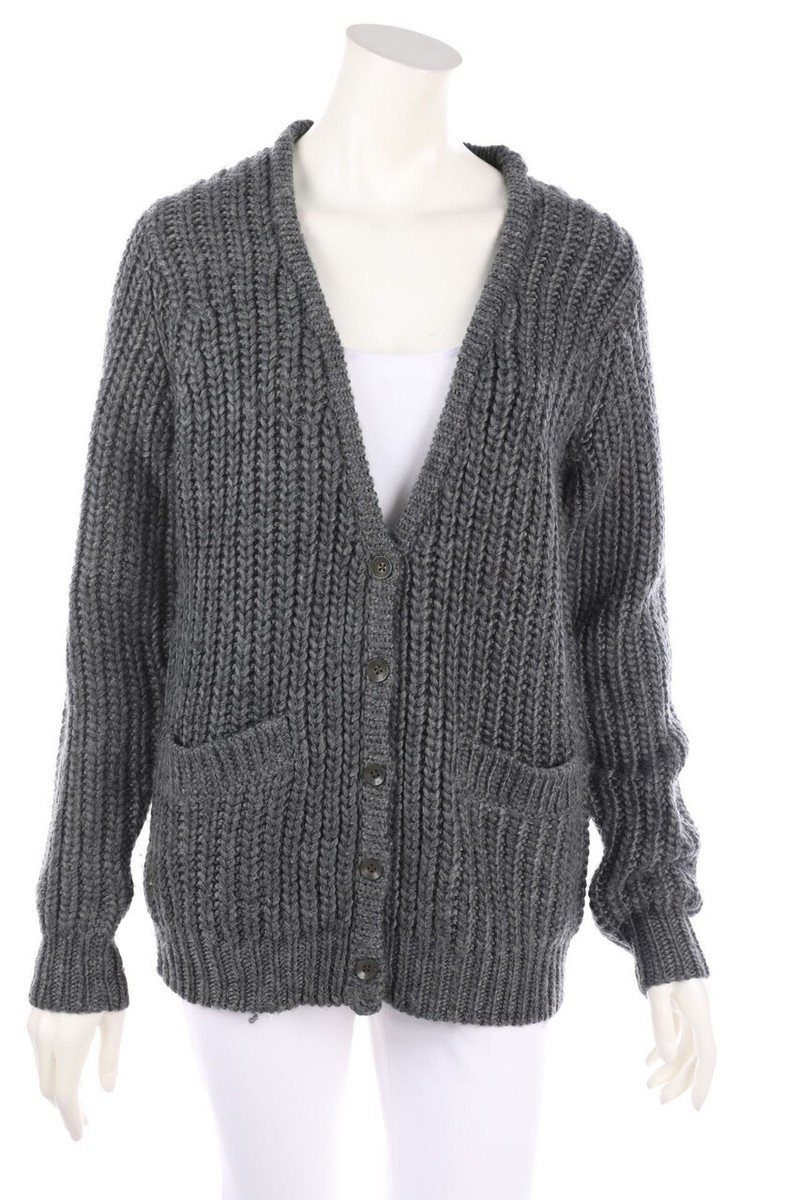 rag bone Cardigan Oversize Wool-Blend S anthracite