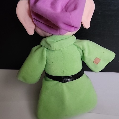 Dopey Disney Plush Snow White Seven Dwarfs 1993 Stuffed Doll Mattel - Free Ship! - Picture 6 of 9