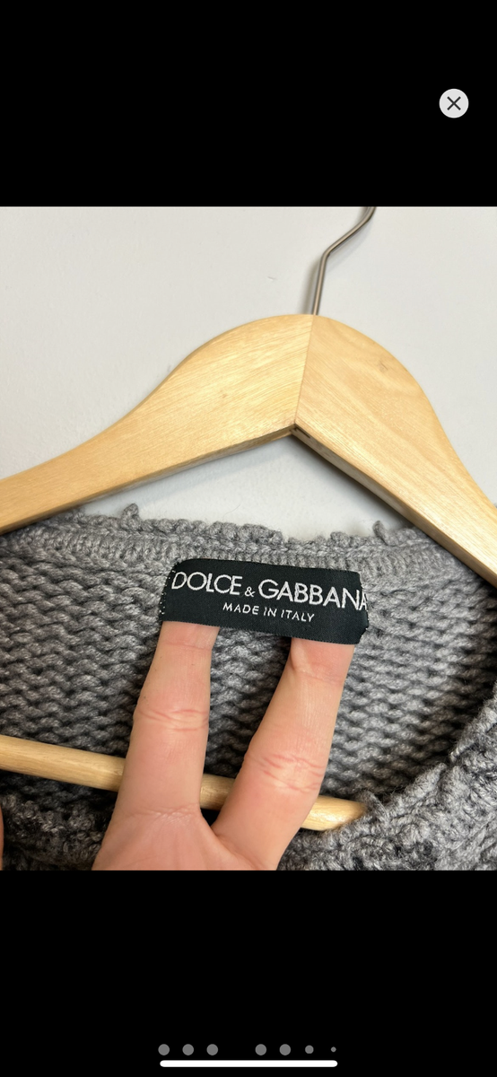 DOLCE&GABBANA archive ポロニット FXZ41ZJFMHG_N0000_0.jpg