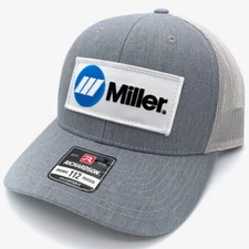 Miller Welding Vintage Patch Hat - Richardson 112 Trucker Welder Cap