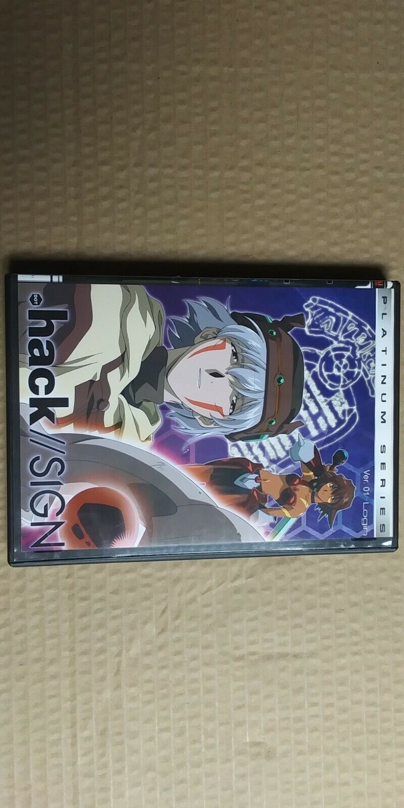 .HACK Sign Version 1 Login DVD Episodes 1-5 Platinum Series 2003 Anime