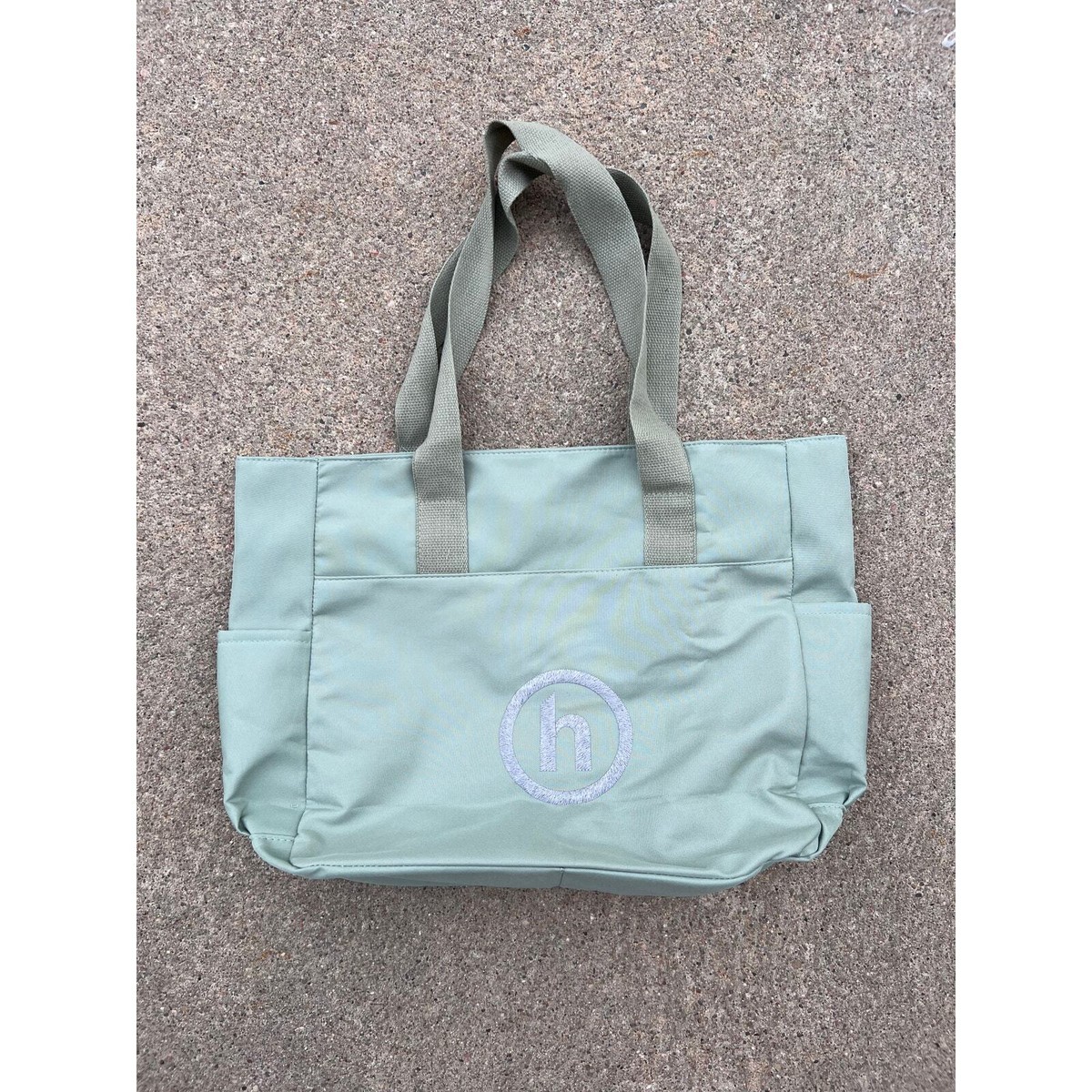 Hidden NY Embroidered Tote Bag - Olive Green - NEW | eBay