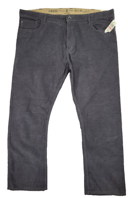 NWT IZOD Saltwater Straight Metrix Fit Storm Cloud Gray Men's 40x30 (Actual 42W)