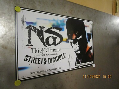 Promo Poster / Nas / Illmatic / 2004 US