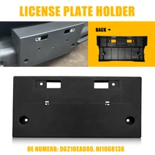 For 2005-19 Nissan Frontier Front License Plate Frame Tag Holder Mount Bracket E