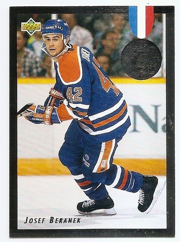 92/93 UPPER DECK EURO-STARS Hockey (#E1-E20) U-Pick From List - Picture 12 of 21