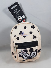 Disney Mickey and Minnie Mini-Verse Backpack Keychain